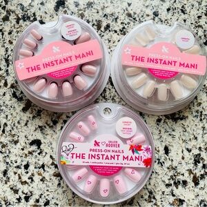 OLIVE & JUNE Press On Nails Lot Of 3 NEW